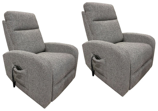 Parker Living Thriller - Natural Beauty Grey Power Lift Recliner Two Pack