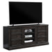 Parker House Washington Heights 66" TV Console in Washed Charcoal