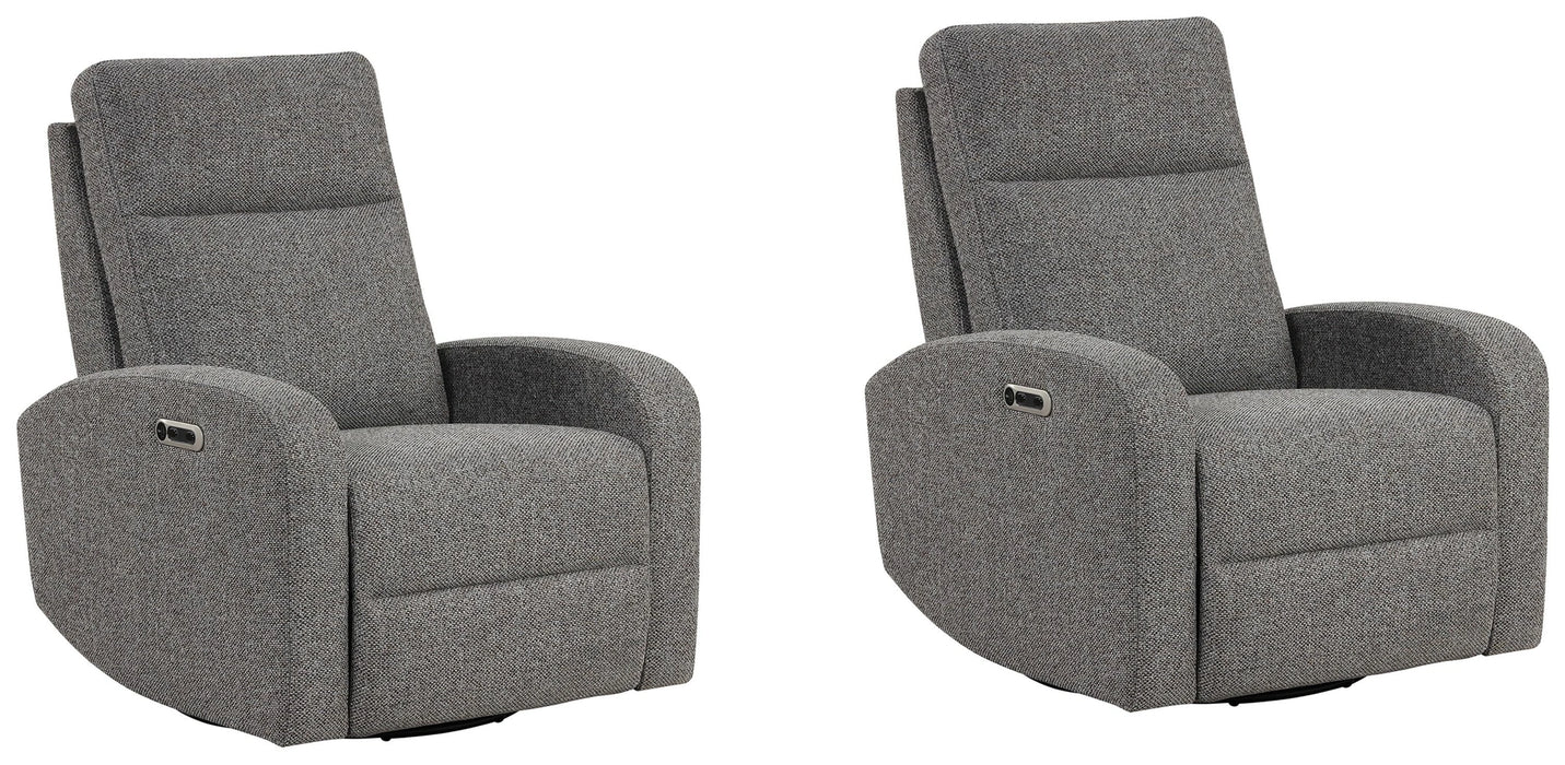 Parker Living Thriller Power Swivel Glider Recliner Two Pack