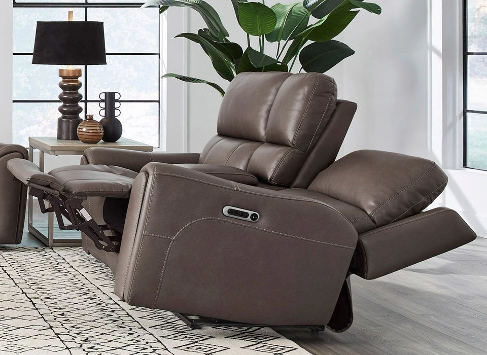 Parker Living Hancock Zero Gravity Power Reclining Console Loveseat P3