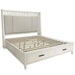 Parker House Americana Modern Bedroom King Shelter Bed 2 Nightstands Dresser with Mirror and Chest
