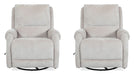 Parker Living Gentry Manual Swivel Glider Recliner Two Pack