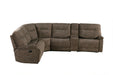 Parker Living Cooper - Shadow Brown 6 Piece Modular Manual Reclining Sectional