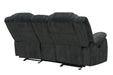 Parker Living Bolton - Misty Storm Glider Reclining Console Loveseat