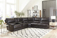 Parker Living Whitman - Powered By Freemotion 6 Piece Modular Power Reclining Sectional with Power Adjustable Headrests