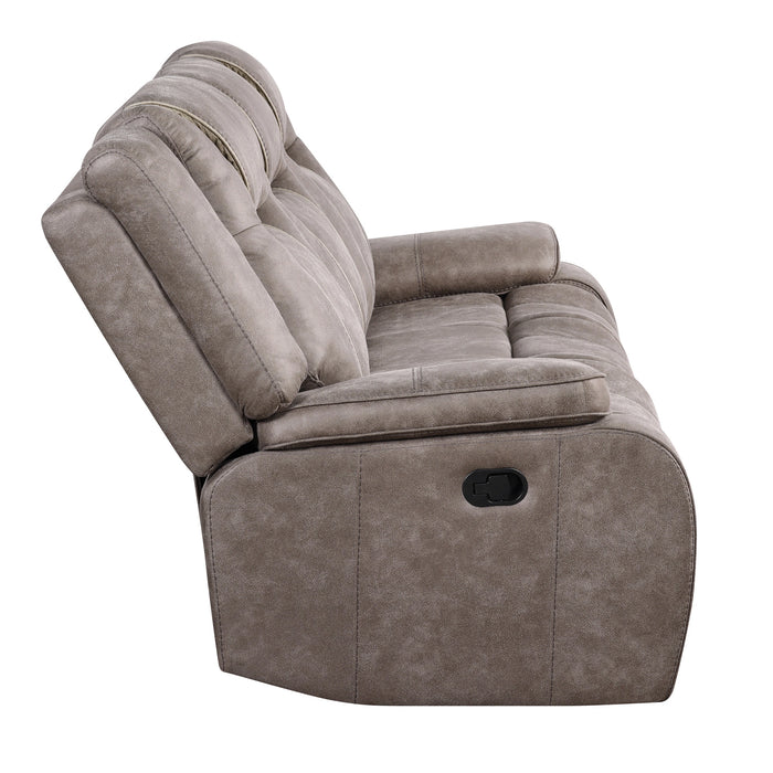 Parker Living Blake - Desert Taupe Manual Reclining Sofa and Loveseat