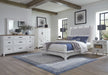 Parker House Americana Modern Bedroom 7 Drawer Door Chest with Workstation