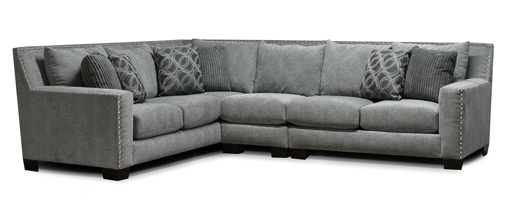 Luckenbach Sectional with Nails