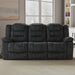 Parker Living Bolton - Misty Storm Manual Reclining Sofa Loveseat and Recliner