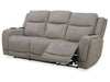 Parker Living Penfield - Frappe Power Reclining Sofa Loveseat and Recliner