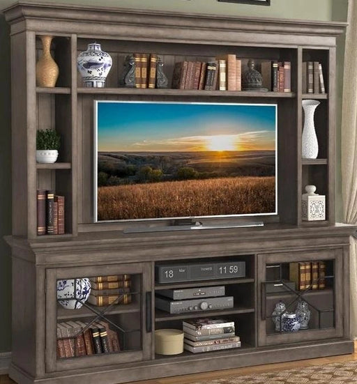 Parker House Sundance 92" Console with Hutch in Sandstone