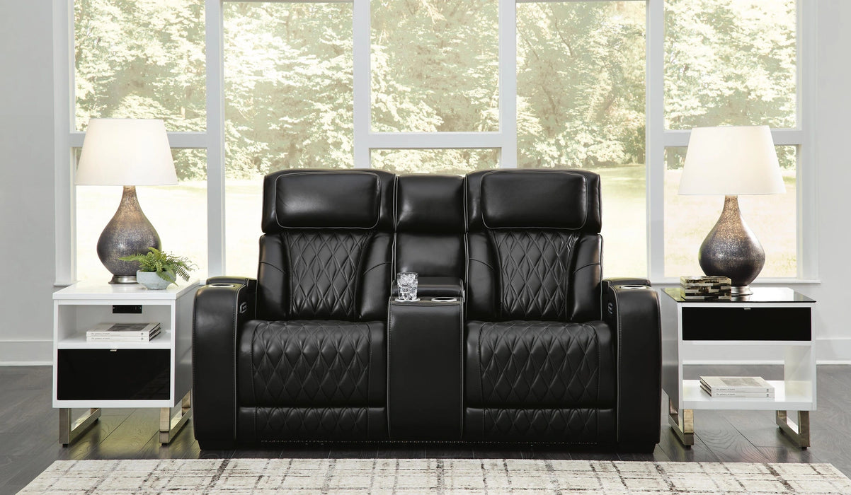 Boyington Power Reclining Loveseat with Console