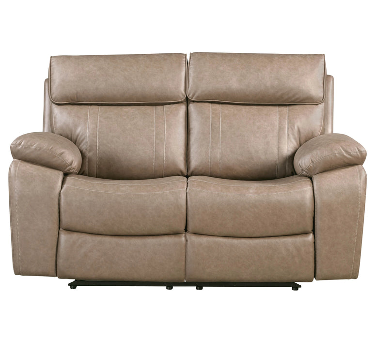 Parker Living Theon - Stokes Toffee Manual Reclining Sofa Loveseat and Recliner