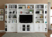 Parker House Catalina 6 Piece Library Wall in Cottage White
