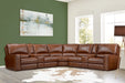 Parker Living Rockford - Verona Saddle 7 Piece Modular Power Reclining Sectional with Power Adjustable Headrests