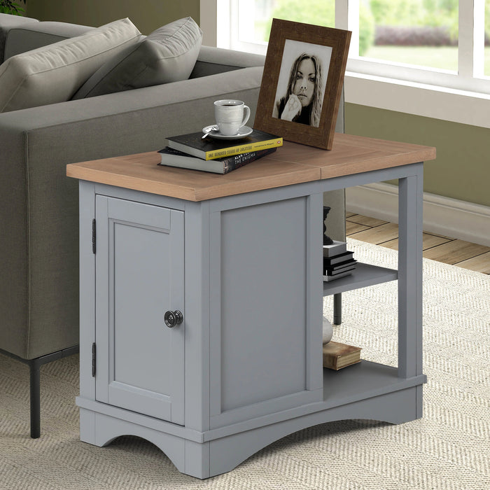 Parker House Americana Modern Cocktail Table with 2 Chairside Tables