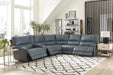 Parker Living Whitman - Powered By Freemotion 6 Piece Modular Power Reclining Sectional with Power Adjustable Headrests