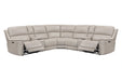 Parker Living Easton - Steamboat Brown 7 Piece Zero Gravity Power Reclining Sectional with Power Adjustable Headrests