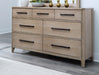 Parker House Breckenridge - Bedroom King Bed 2 Nightstands Dresser with Mirror and Chest