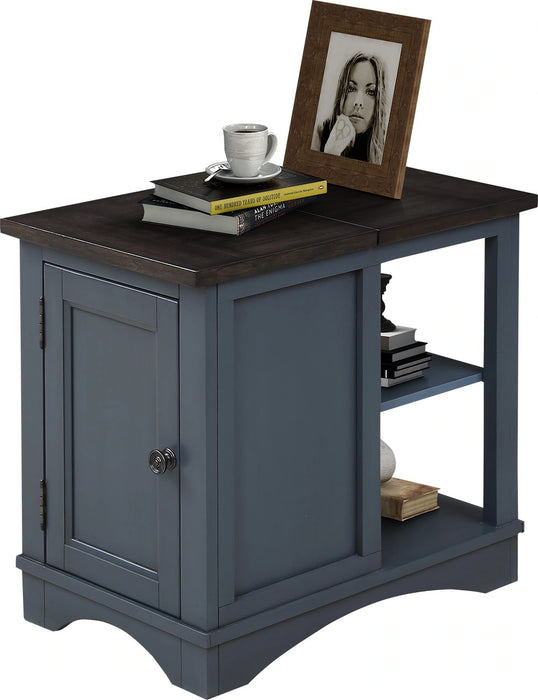 Parker House Americana Modern Cocktail Table with 2 Chairside Tables