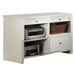 Parker House Boca L Shape Desk with File Credenza and Hutch