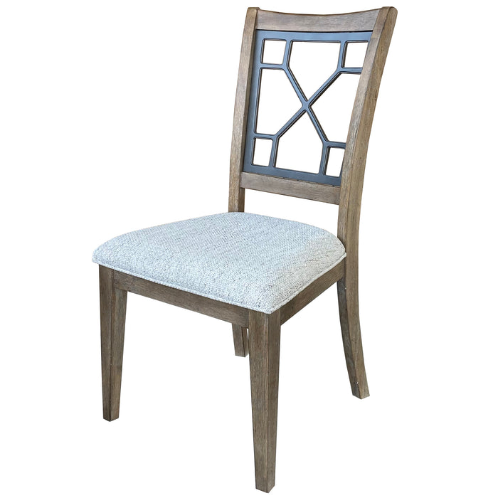 Parker House Sundance Dining - Sandstone Grid Dining Chair Two Pack
