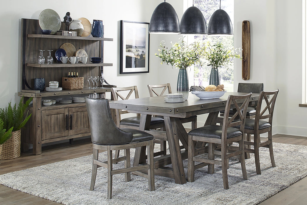 Parker House Lodge Dining Counter Height Extendable Dining Table