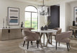 Parker House Pure Modern Dining 54 Inch Round Table with Wood Base