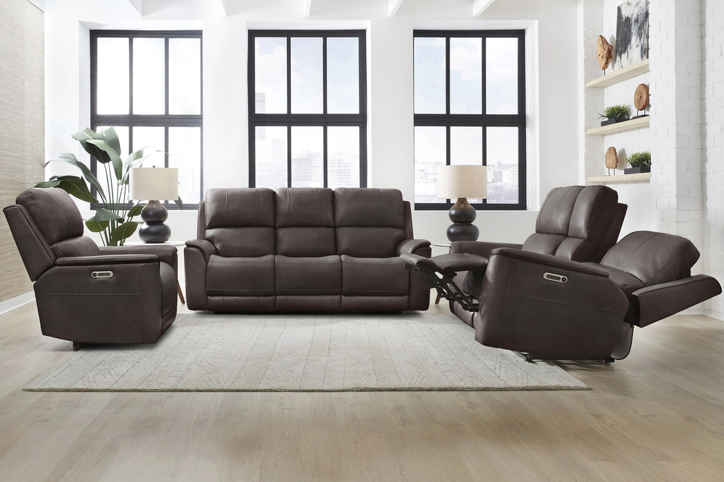 Parker Living Easton - Steamboat Brown Zero Gravity Power Reclining Sofa P3