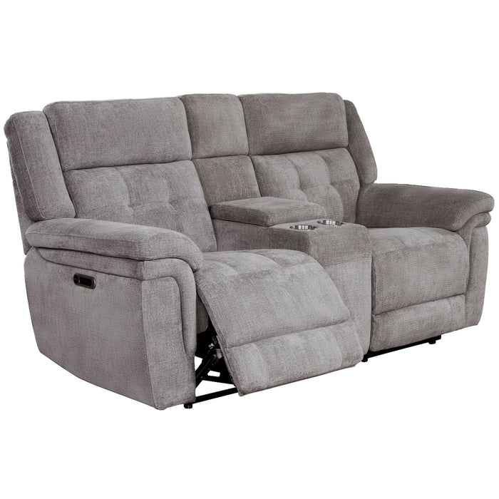 Parker Living Richland - Bristol Grey Power Reclining Sofa Loveseat and Recliner