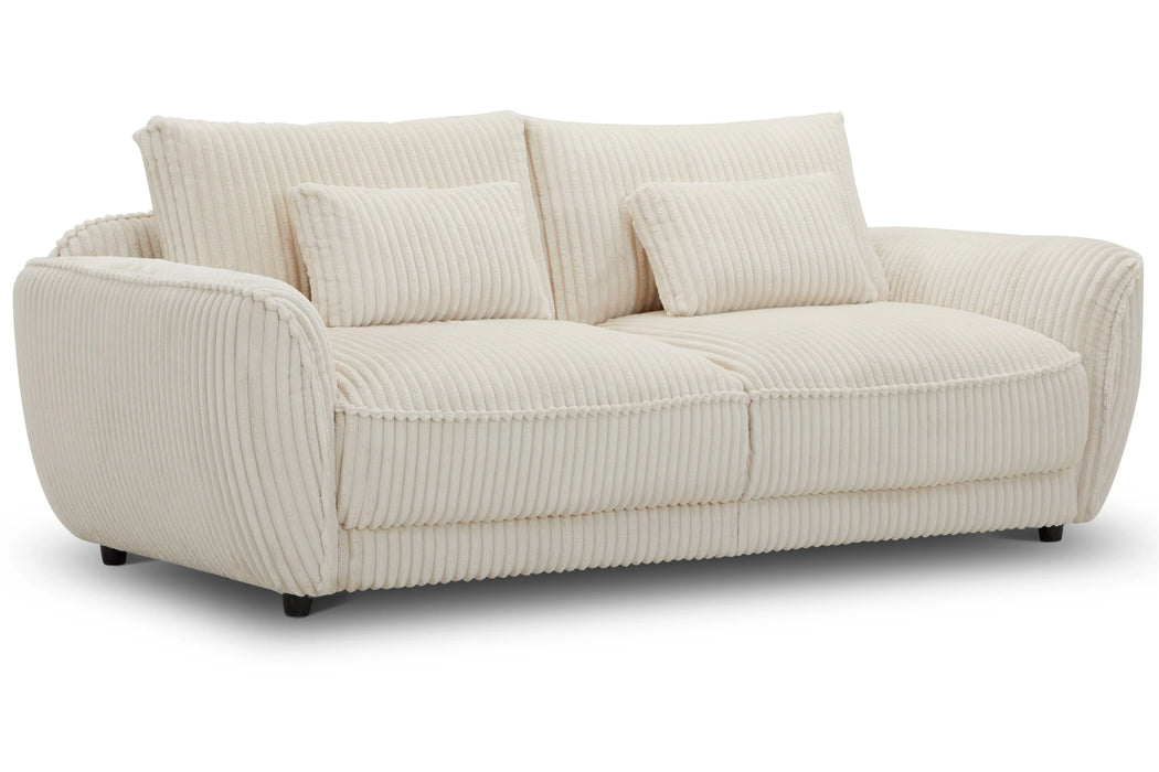 Parker Living Utopia - Mega Ivory 2 Seat Sofa with Lumbar Pillow
