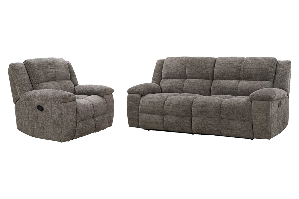 Parker Living Buster Manual Reclining Sofa and Recliner