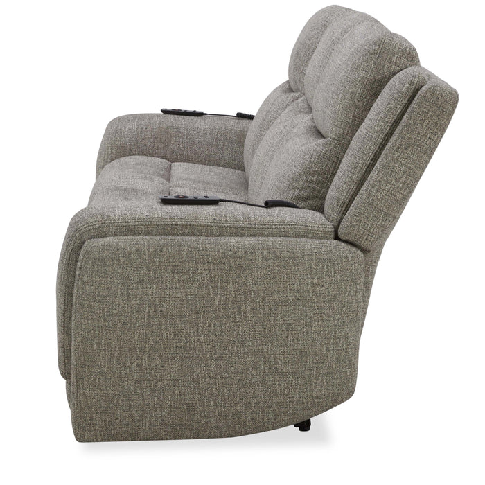 Parker Living Penfield - Frappe Zero Gravity Power Reclining Sofa with Heat Massage and Speaker P3