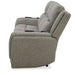 Parker Living Penfield - Frappe Zero Gravity Power Reclining Sofa with Heat Massage and Speaker P3