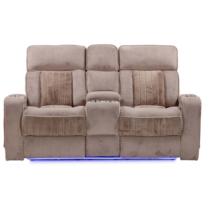 Parker Living Equinox Power Reclining Sofa and Loveseat