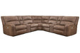 Parker Living Polaris 7 Piece Modular Power Reclining Sectional with Power Adjustable Headrests