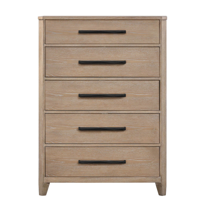 Parker House Breckenridge - Bedroom King Bed 2 Nightstands Dresser with Mirror and Chest