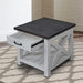 Parker House Mesa End Table in Antique White