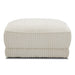 Parker Living Utopia - Mega Ivory Ottoman with Casters