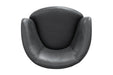 Parker Living Barolo 100% Italian Leather Swivel Club Chair Two Pack