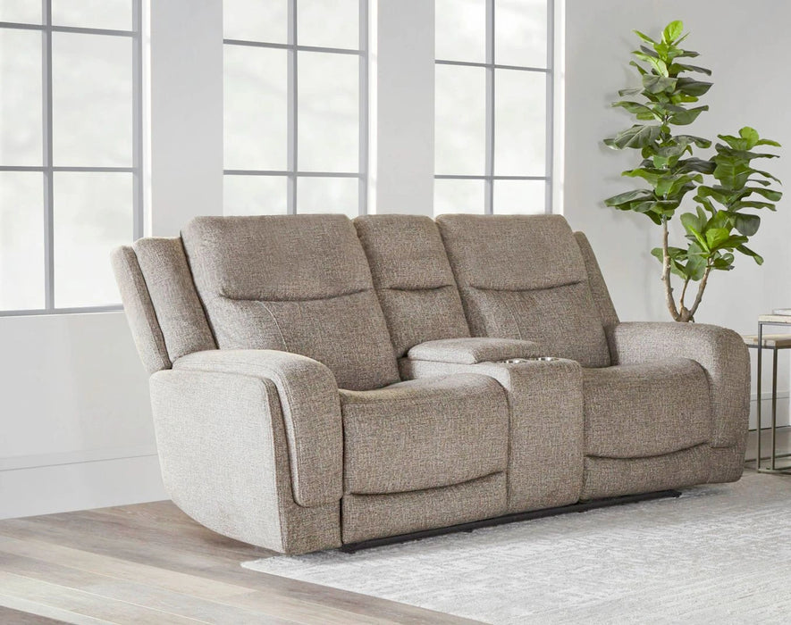 Parker Living Penfield - Frappe Power Reclining Sofa and Loveseat