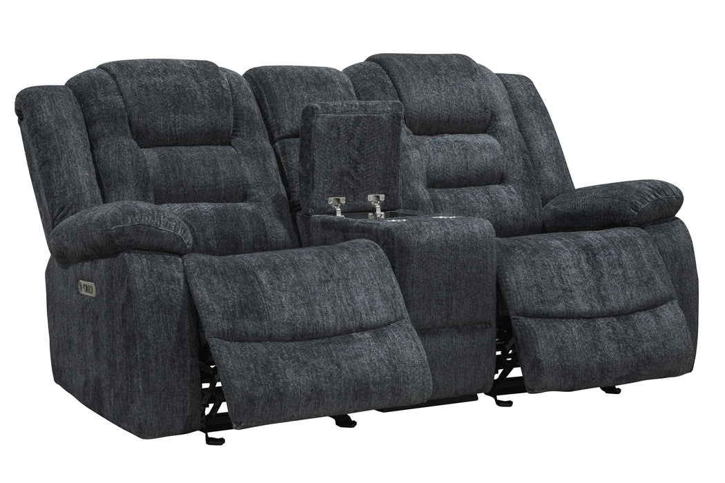 Parker Living Bolton - Misty Storm Manual Reclining Sofa and Loveseat