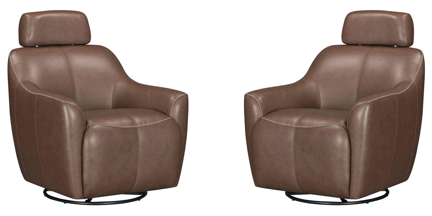 Parker Living Miles Swivel Gliding Accent Chair Two Pack