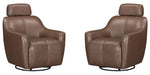Parker Living Miles Swivel Gliding Accent Chair Two Pack