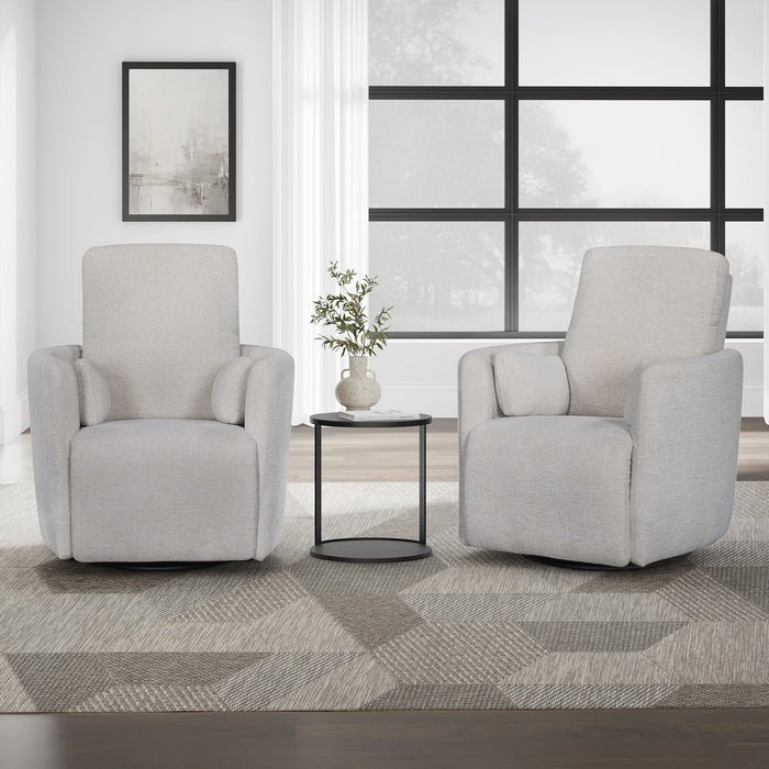 Parker Living Turner Manual Swivel Glider Recliner Two Pack