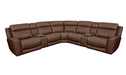Parker Living Calgary 7 Piece Modular Reclining Sectional with Power Adjustable Headrests