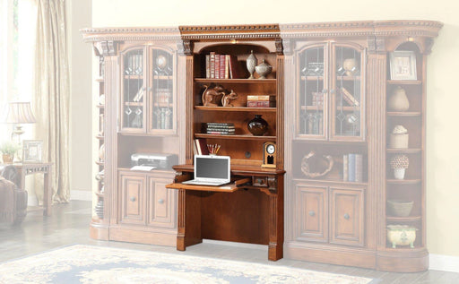 Parker House Huntington 2 Piece Library Desk in Antique Vintage Pecan