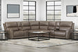 Parker Living Hancock 7 Piece Zero Gravity Power Reclining Sectional with Power Adjustable Headrests