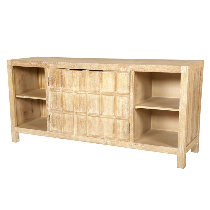 Parker House Laguna Rectangular Storage Cocktail Table with 2 End Tables and Console