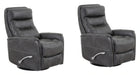 Parker Living Gemini Swivel Glider Recliner Two Pack